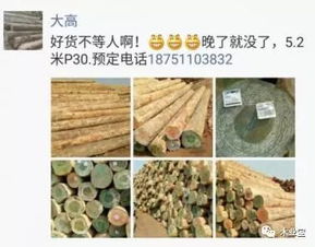 精品木材销售信息 2017年11月3日，找原木找板材一站解决，履约思源不忘初心